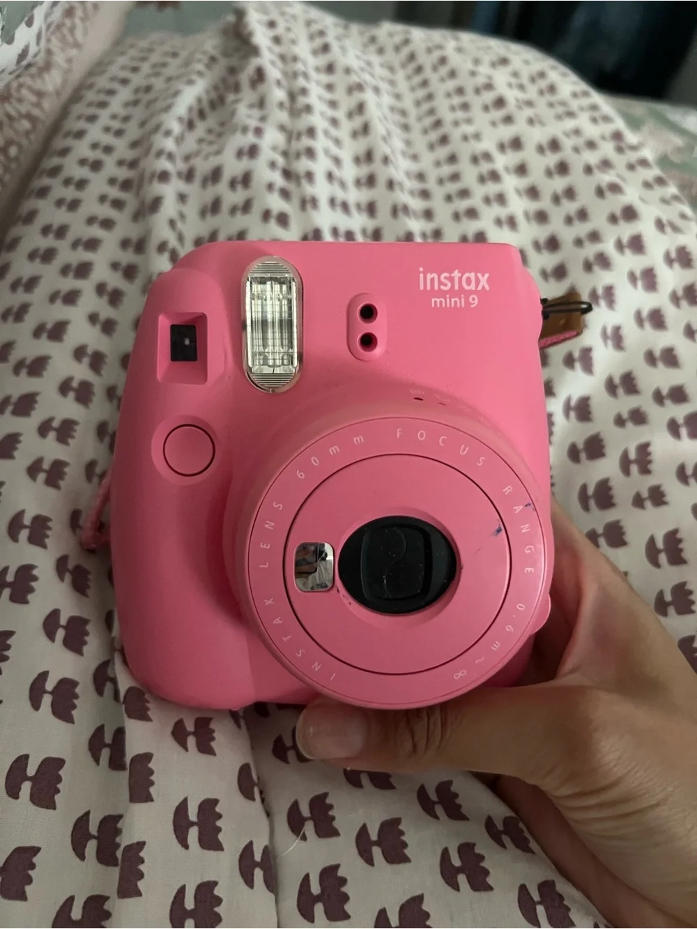 Instax Mini 9 Instant Camera - Hot Pink